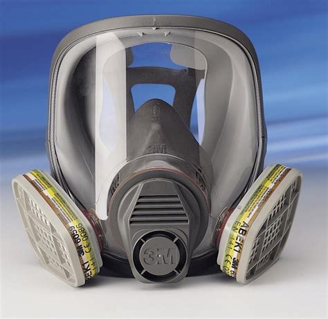 mascarilla con filtros para gases y vapores